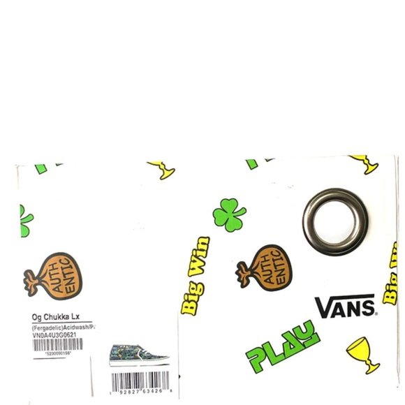 VANS Fergadelic x OG Chukka LX Shoes Men Canvas Acid Wash Sneakers VN0A4U3G0621 - Picture 7 of 8